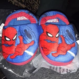 COPY - Spiderman Toddler Boy's Slippers
